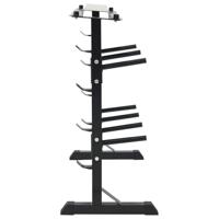 Halterrek Zwart 99 x 45 x 95.5 cm Poedergecoat staal - thumbnail