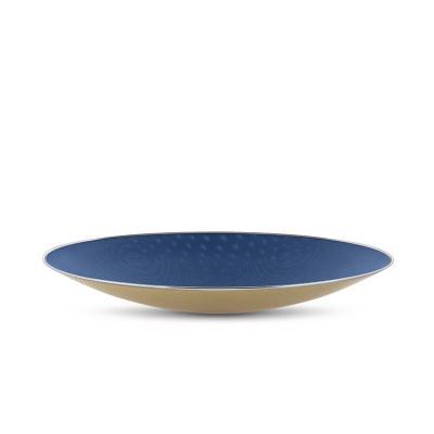 Alessi Cohncave Schaal ø 49 cm blauw/ivoor