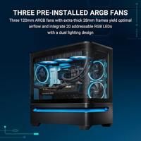 Asus Prime AP202 TG ARGB Zwart - thumbnail