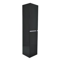 Wiesbaden Vision kolomkast 2 deuren 160x35x35 hoogglans grijs - thumbnail