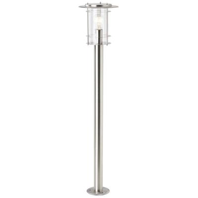 Brilliant 44785/82 York Staande buitenlamp Halogeen E27 60 W RVS