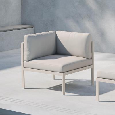 Nohr Loungeset 'Lasheka' Hoekmodule, kleur Beige Nohr Loungeset 'Lasheka' Hoekmodule, kleur Beige