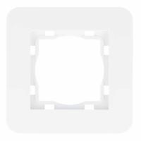 Wit Afdekraam 2 voudig ultra wit RAL9010 8072UW ronde hoeken Eslohe - thumbnail