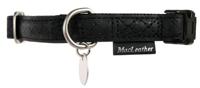 MACLEATHER HALSBAND ZWART 15 MMX20-40 CM - thumbnail