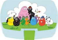 Serviesset - FUN HOUSE - BARBAPAPA - Glas, bord Ø22 cm en Ø16 cm, bestek, waterfles en snackbox - thumbnail