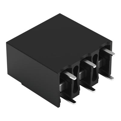 WAGO 2086-3103/300-000 Printklem 1.50 mm² Aantal polen 3 Zwart 1 stuk(s)