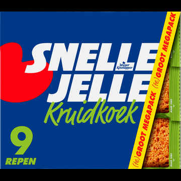 Snelle Jelle Krachtige Kruidkoek Groot Megapack 585 g bij Jumbo Snelle Jelle Krachtige Kruidkoek Groot Megapack 585 g bij Jumbo