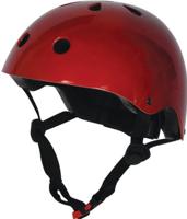Kinder Fietshelm Metallic Red Medium (53 - 58 cm) - thumbnail