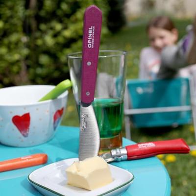 OPINEL - N.117 - Botermesje 7cm glad Naturel OPINEL - N.117 - Botermesje 7cm glad Naturel