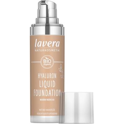 Lavera Hyaluron liquid foundation warm nude 03 bio 30 Milliliter Lavera Hyaluron liquid foundation warm nude 03 bio 30 Milliliter