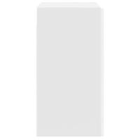 Keukenbovenkast met glazen deur Porto wit - thumbnail