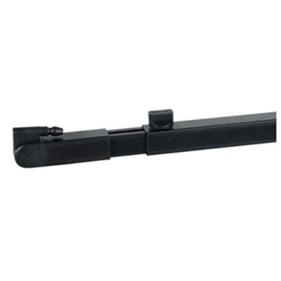 Wentex Pipe and drape ligger 180-300cm zwart