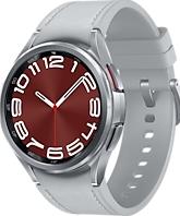 Samsung Galaxy Watch6 Classic SM-R955F 3,3 cm (1.3") Super AMOLED 43 mm Digitaal 432 x 432 Pixels Touchscreen 4G Zilver Wifi GPS - thumbnail