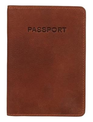 Burkely Antique Avery Passport Cover-Cognac
