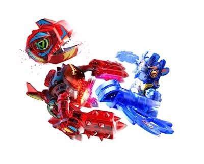 Silverlit biopod kombat deluxe battle pack