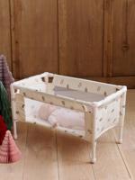 Reiswieg voor poppen ecru - thumbnail