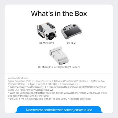 DJI Mini 4 Pro incl. RC331 Smart Remote Controller (ACTIE)