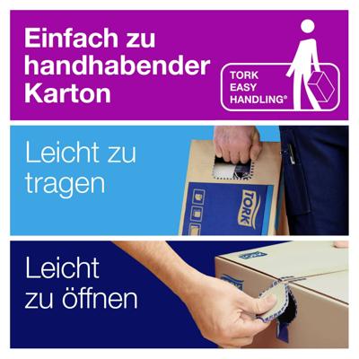 Handdoekrol tork h1 advanced 2laags 150m naturel