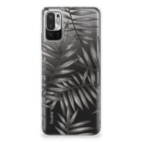 Xiaomi Redmi Note 10/10T 5G | Poco M3 Pro | TPU Case | Leaves Grey - thumbnail