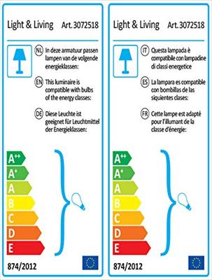 Light & Living Hanglamp 'Nikki' 45cm, kleur Antiek Brons Light & Living Hanglamp 'Nikki' 45cm, kleur Antiek Brons