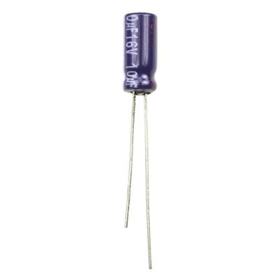 Panasonic Elektrolytische condensator Radiaal bedraad 2 mm 10 µF 16 V 20 % (Ø) 5 mm 1 stuk(s)