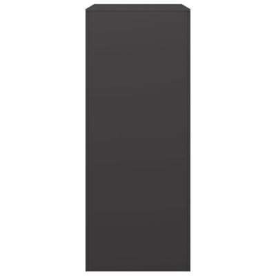 Haardhoutrek 60x40x100 cm staal zwart