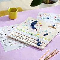 Small Foot houten kalenderklok seizoenen (duitstalig) - thumbnail