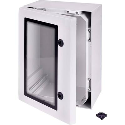 Fibox ARCA 504021W Schakelkast 500 x 400 x 210 x 210 Polycarbonaat Grijs-wit (RAL 7035) 1 stuk(s) Piece