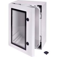 Fibox ARCA 504021W Schakelkast 500 x 400 x 210 x 210 Polycarbonaat Grijs-wit (RAL 7035) 1 stuk(s) Piece - thumbnail