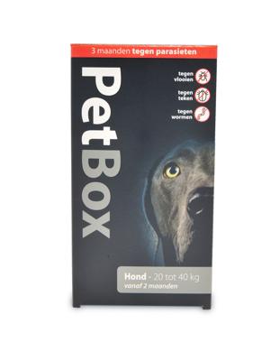 PetBox hond tegen vlooien, teken, wormen Hond - 2 tot 10 kg