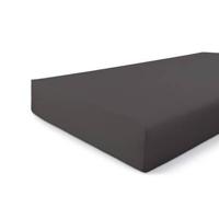 Walra Hoeslaken Jersey Stretch Antraciet-160 x 200/210 cm - thumbnail