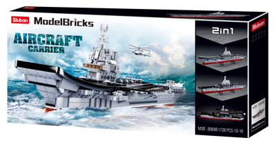 Sluban 1/450 Aircraft Carrier (M38-B0698)