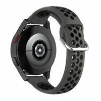 Garmin Forerunner 970 / 570 (47mm) / 255 - Siliconen sportbandje met gesp - Zwart - thumbnail
