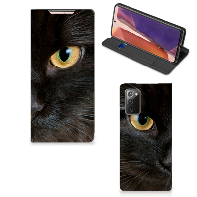 Samsung Galaxy Note20 | Hoesje maken | Zwarte Kat