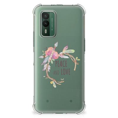 Nokia XR21 Stevig | Bumper Hoesje | Boho Text