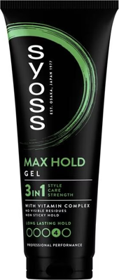 Syoss 3in1 Max Hold Gel Non Sticky Hold 4 Syoss 3in1 Max Hold Gel Non Sticky Hold 4