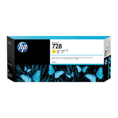 HP Inktcartridge 728 Origineel Geel 300 ml F9K15A 1 stuk(s) HP Inktcartridge 728 Origineel Geel 300 ml F9K15A 1 stuk(s)