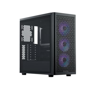 Cooler Master E502-KGNN-S00 Midi-Tower, ATX, WIndow, 3x 120MM ARGB, USB Type-C, Black - thumbnail