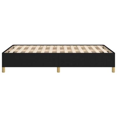 Bedframe zonder matras 120x190 cm stof zwart