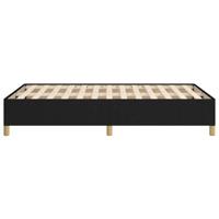 Bedframe zonder matras 120x190 cm stof zwart - thumbnail