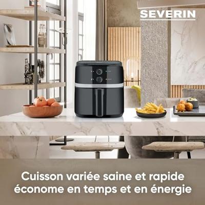 Severin FR2452 Airfryer Zwart - thumbnail