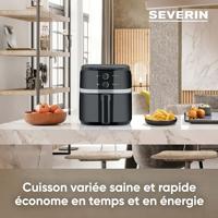 Severin FR2452 - Heteluchtfriteuse - Friteuse 5l - zwart - thumbnail