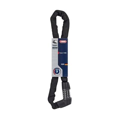Abus tresor 1385-85c cijfer kettingslot 85cm zwart