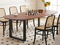 Eettafel TALLY 220 cm mangolia bruin - thumbnail