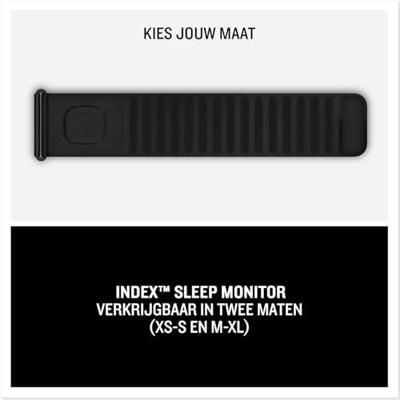 Garmin Index Sleep Monitor, Slimme slaap tracker, Inzicht in je gezondheid en herstel, batterijduur tot wel 7 nachten (S/M)