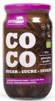 Purasana Kokosbloesemsuiker bio 500 Gram