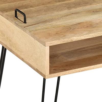 Tv-meubel 110x35x45 cm massief mangohout