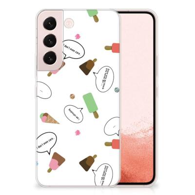 Samsung Galaxy S22 | Siliconen Case | IJsjes