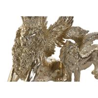 Decoratieve figuren Home ESPRIT Gouden Leeuw 20 x 10,5 x 17,5 cm 29 x 13 x 25 cm (2 Stuks) - thumbnail