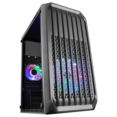 ATX Semi-toren BehuizingMars Gaming MCS2 Zwart